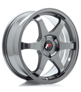 JR Wheels JR3 17x7 ET20-42 5H BLANK Gun Metal