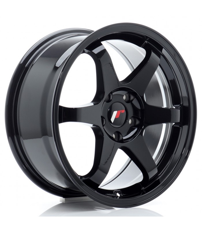 JR Wheels JR3 17x8 ET35 5x120 Gloss Black