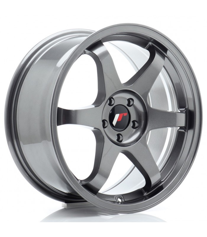 JR Wheels JR3 17x8 ET35 5x120 Gun Metal