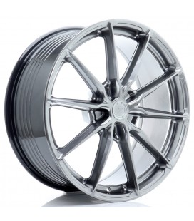 JR Wheels JR37 21x10 ET10-64 5H BLANK Hyper Black