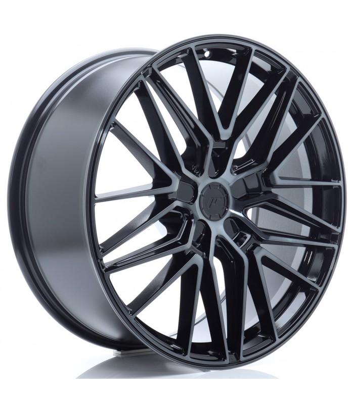 JR Wheels JR38 21x9 ET10-52 5H BLANK Black Brushed w/Tinted Face