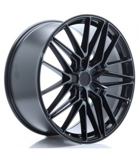 JR Wheels JR38 22x9 ET10-45 5H BLANK Black Brushed w/Tinted Face