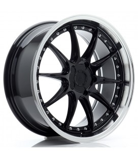 JR Wheels JR41 19x8,5 ET15-35 5H BLANK Gloss Black w/ Machined Lip