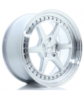 JR Wheels JR43 18x8,5 ET15-35 5H BLANK Silver w/Machined Face