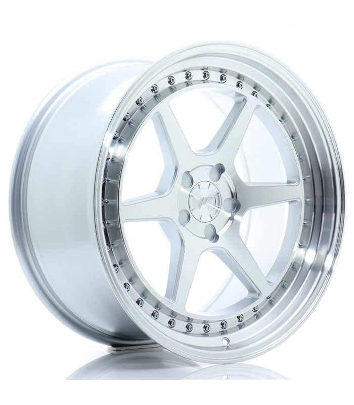 JR Wheels JR43 19x9,5 ET15-35 5H BLANK Silver w/Machined Face