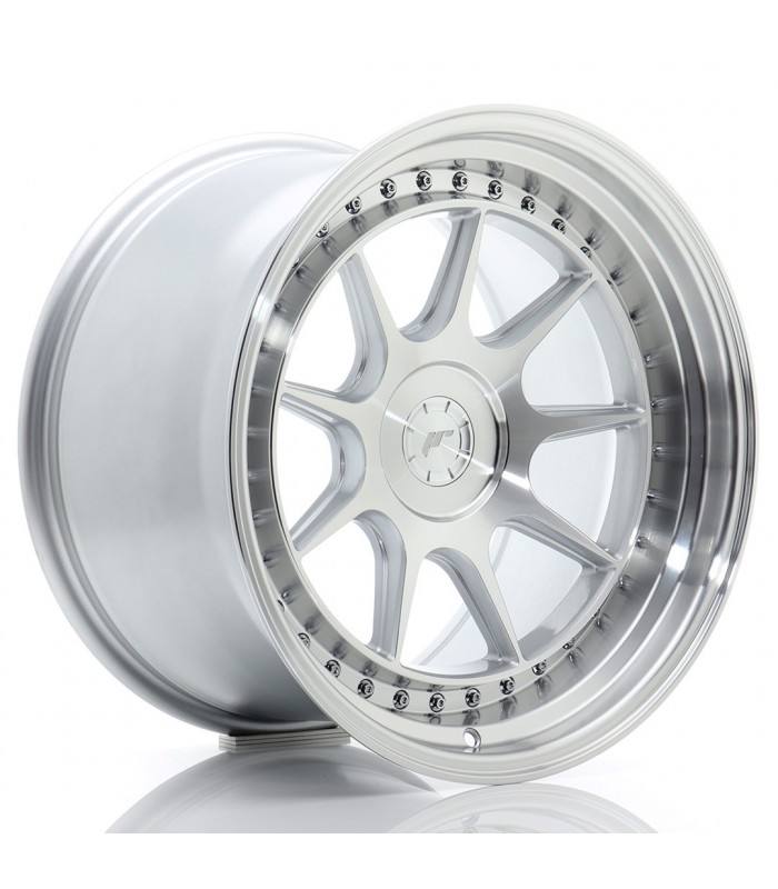 JR Wheels JR47 18x10,5 ET15-22 5H BLANK Silver Machined Face