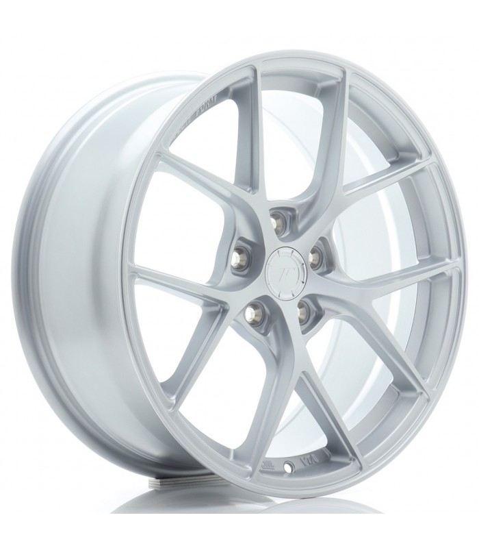 JR Wheels SL01 18x8 ET40 5x112 Matt Silver