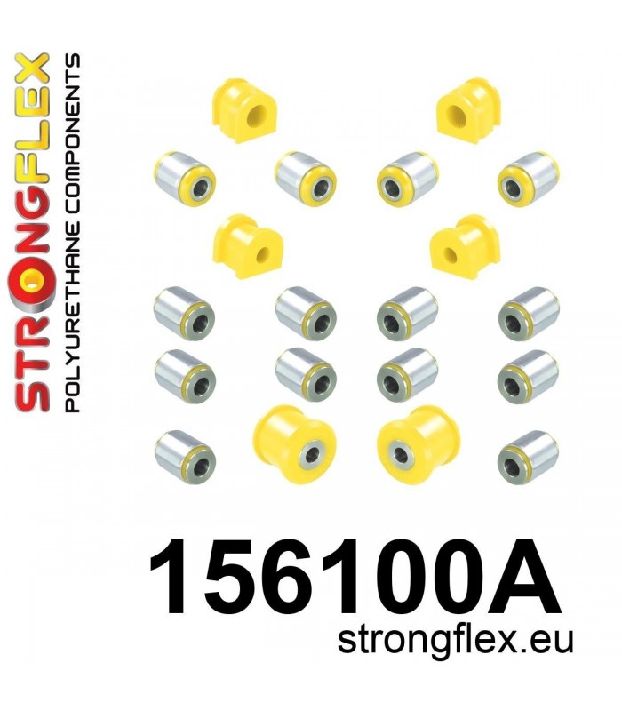 156100A: Full suspension polyurethane bush kit AWD SPORT