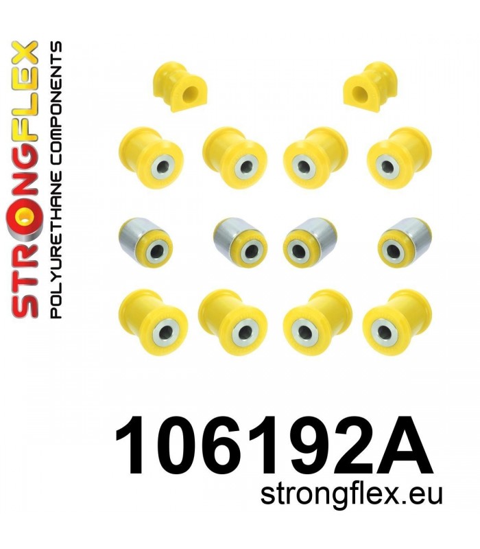 106192A: Rear suspension bush kit SPORT