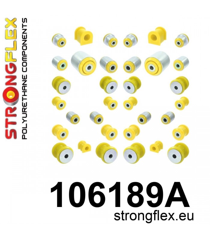 106189A: Full suspension bush kit SPORT