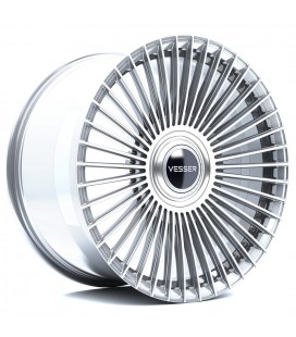 Vesser VSR9 21x11,5 ET16-56 BLANK Silver Machined Face