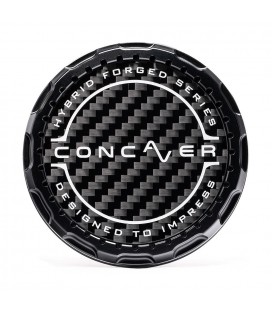 Concaver Premium Center Cap - Classic Carbon - Black Anodized