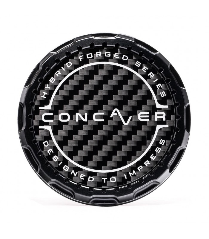Concaver Premium Center Cap - Classic Carbon - Black Anodized