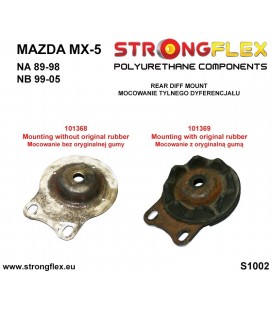 101369A: Rear differential mounting bush SPORT