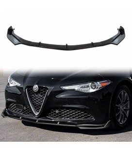 Alfa Romeo Giulia Front Splitter 2017 Gloss Black