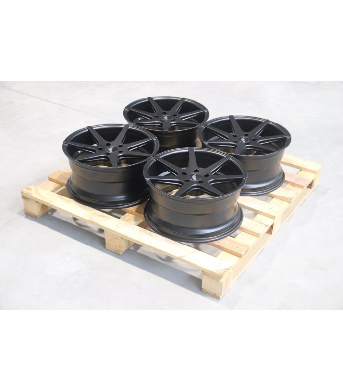 Set of JR20 18x8,5 ET30 5x114,3 Matt Black