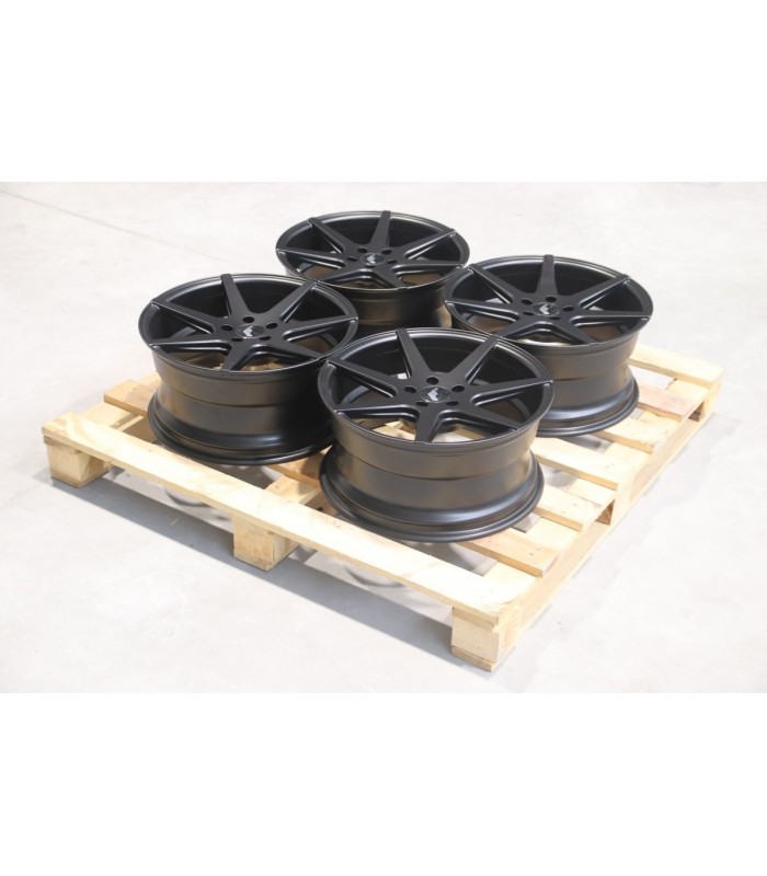 Set of JR20 18x8,5 ET40 5x108 Matt Black