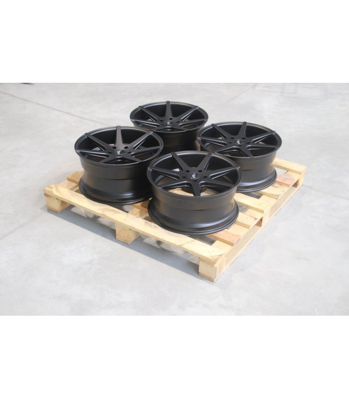 Set of JR20 19x8,5 ET25 + 19x9,5 ET40 5x120 Matt Black