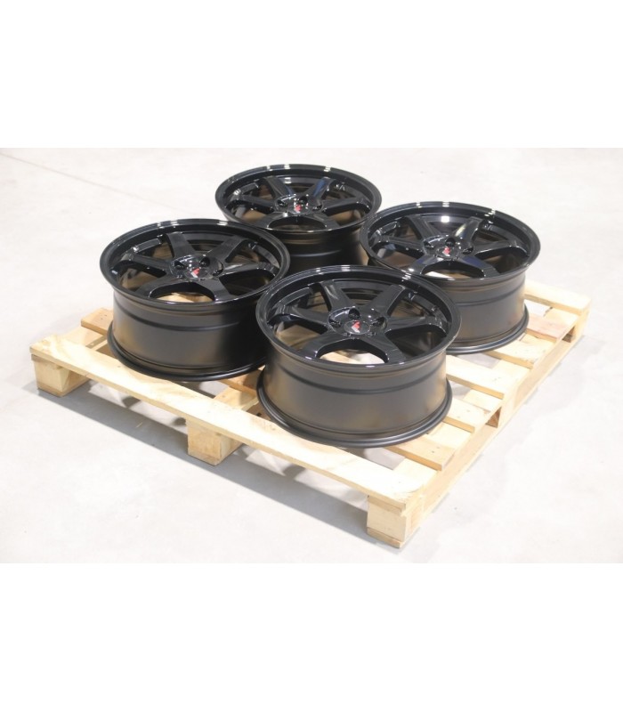 Set of JR3 19x8,5 ET42 5x112 Gloss Black