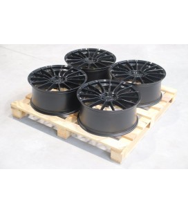 Set of SL05 20x9 ET40 5x112 Gloss Black