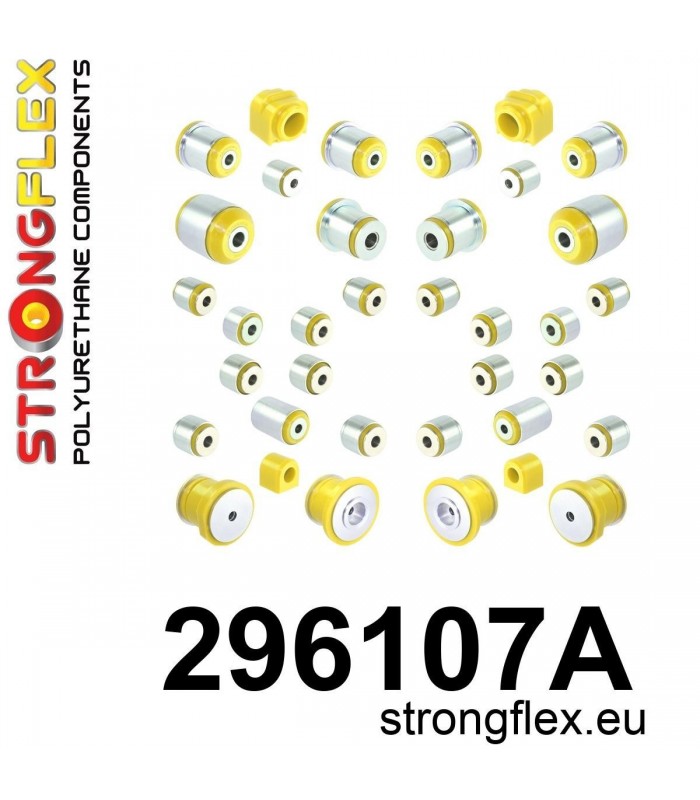 296107A: Full suspension polyurethane bush kit AWD SPORT