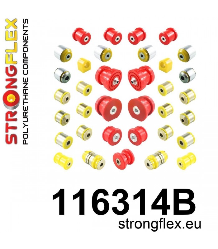 116314B: Full suspension bush kit