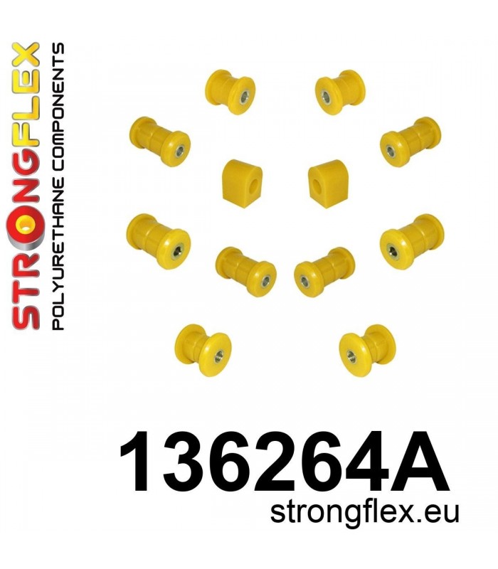 136264A: Rear suspension bush kit SPORT