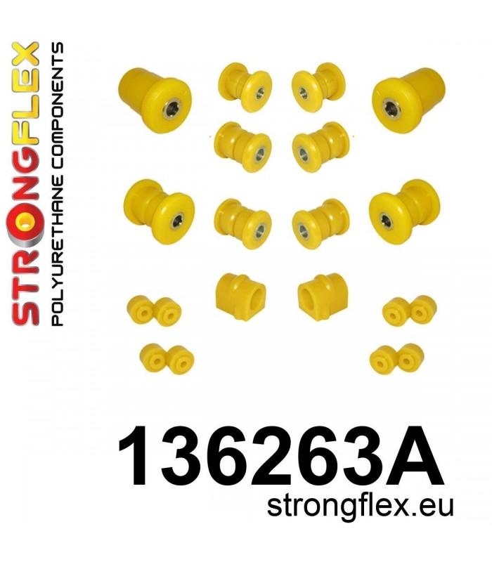 136263A: Front suspension bush kit SPORT