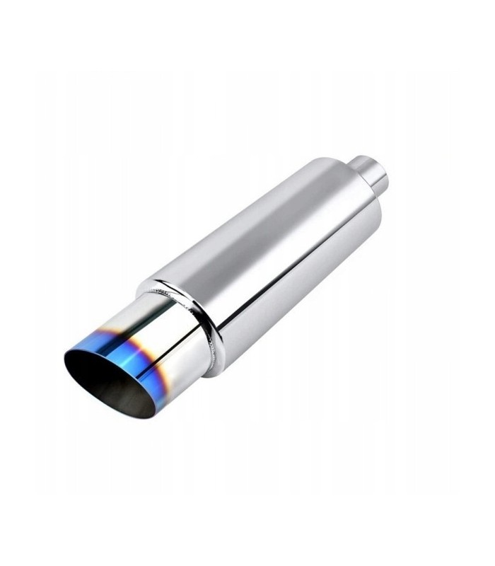 Rear Muffler TurboWorks 100mm inlet 60mm