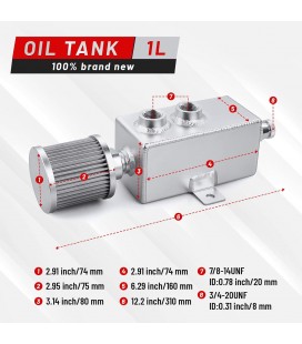 Oil Catch Tank  1L