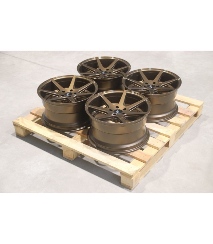 Set of JR20 18x9,5 ET35 5x112 Gloss Bronze