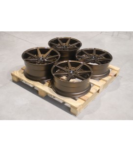 Set of JR20 20x8,5 ET35 + 20x10 ET40 5x120 Gloss Bronze