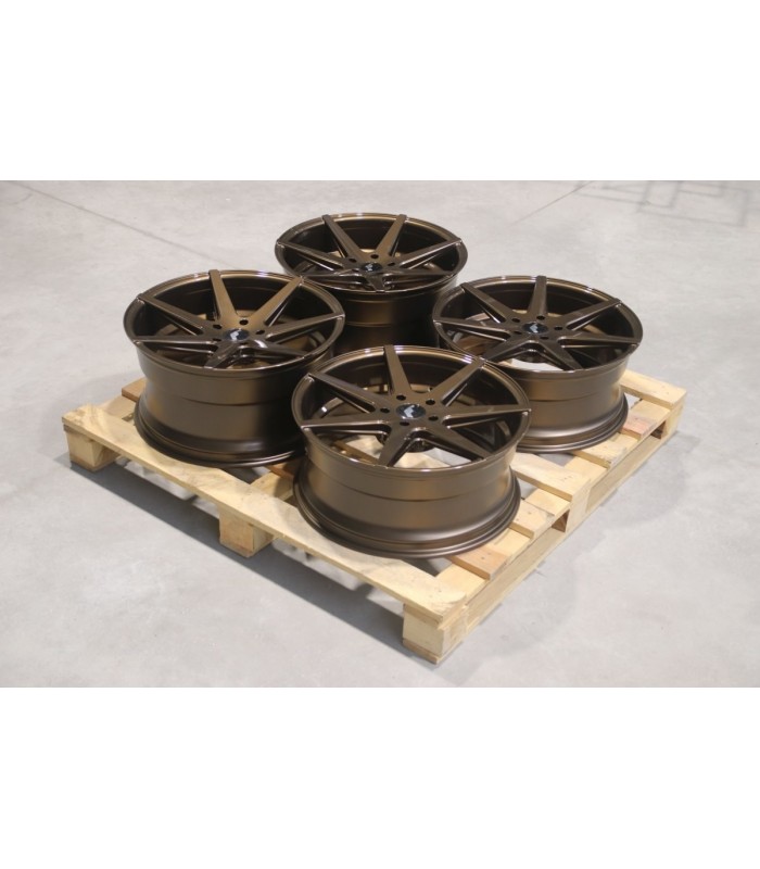 Set of JR20 20x8,5 ET35 + 20x10 ET40 5x120 Gloss Bronze