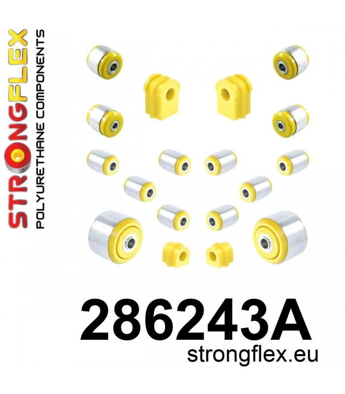 286243A: Full suspension bush kit SPORT