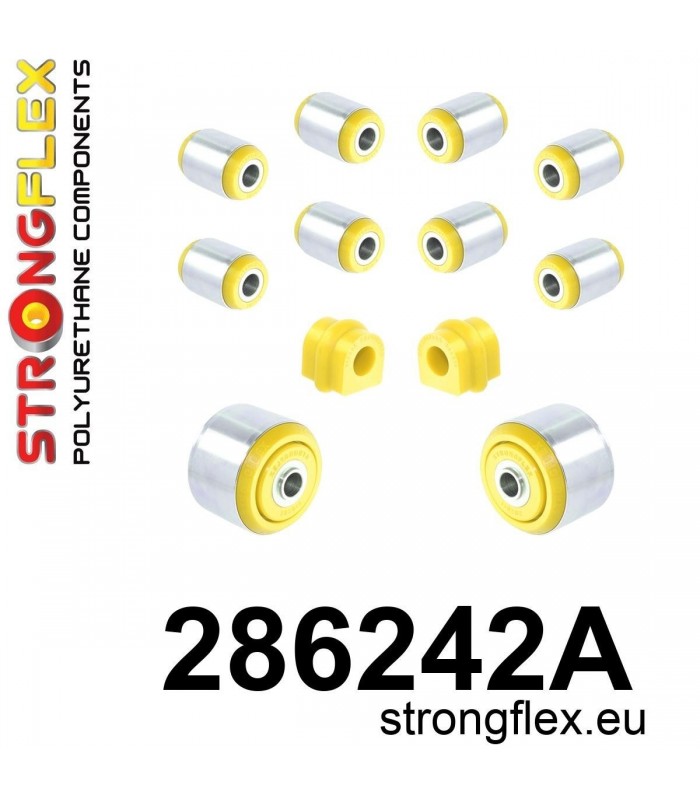 286242A: Rear suspension bush kit SPORT