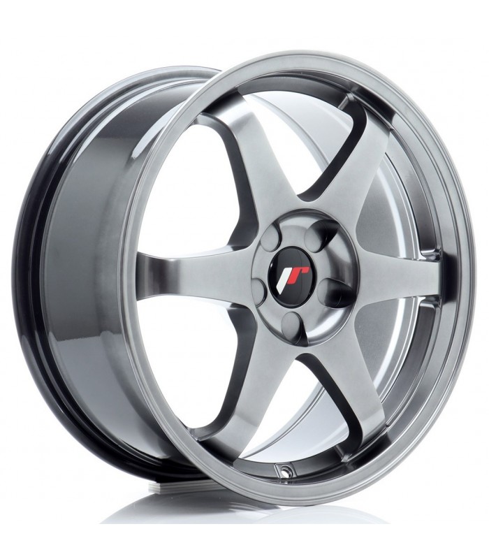 JR Wheels JR3 18x8 ET40 5x120 Hyper Black