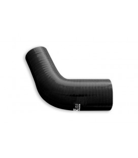 Silicone reducer elbow 67' 70/76mm Black