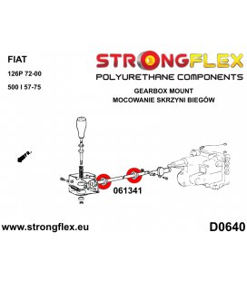 061341B: Shift lever stabilizer bush