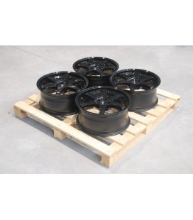 Set of JR3 18x8 ET37 5x108 Gloss Black