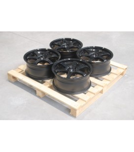 Set of JR3 18x8 ET40 5x114,3 Gloss Black