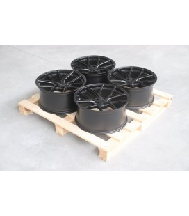 Set of SL01 19x9 ET35 5x114,3 Matt Black