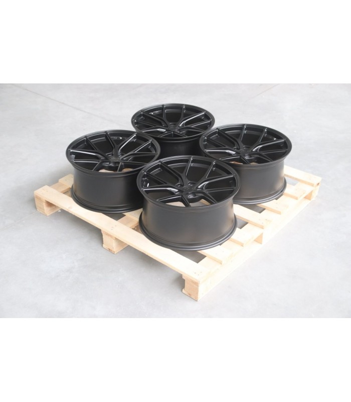 Set of SL01 19x9 ET35 5x114,3 Matt Black