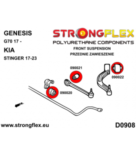 096109A: Full suspension bush kit SPORT