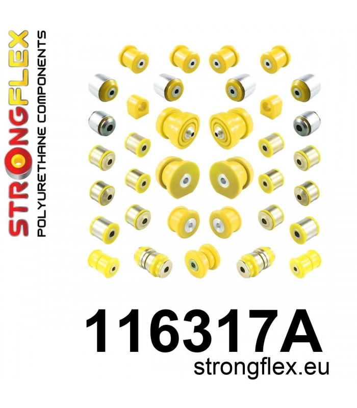 116317A: Full suspension bush kit SPORT