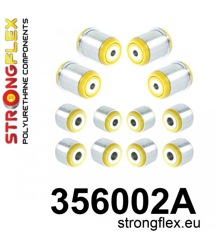 356002A: Rear suspension bush kit SPORT