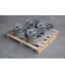 Set of JR3 18x8 ET40 5x120 Gloss Silver