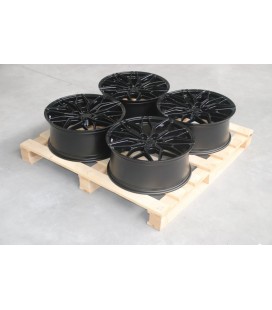 Set of JR46 20x8,5 ET45 5x112 Gloss Black