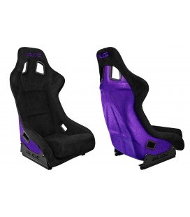 Sportinė sėdynė Slide KS2 premium black velour purple glitter