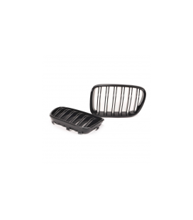 Sport grille double slats gloss black BMW X3 (F25) Pre-Facelift 2010-2014