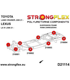 210003B: Body to frame mount